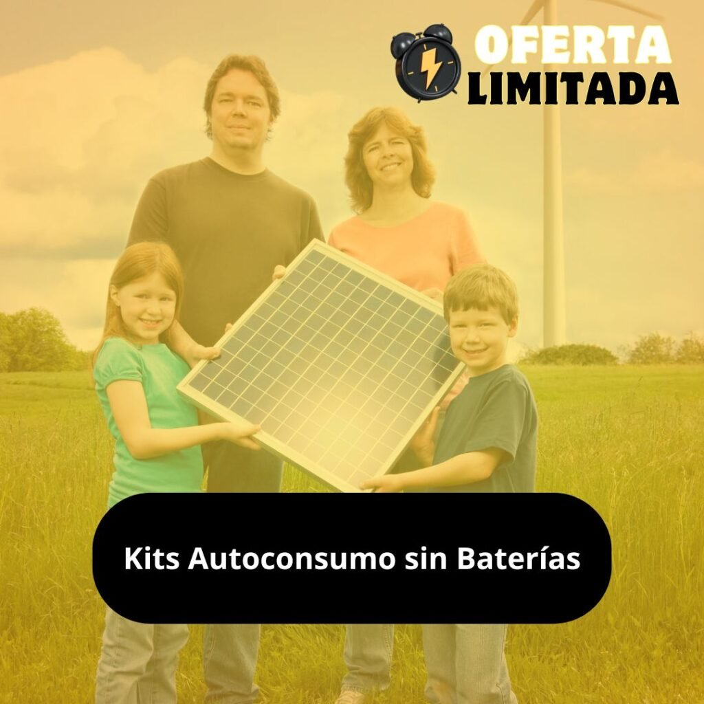 Kit Solar Autoconsumo sin Batería