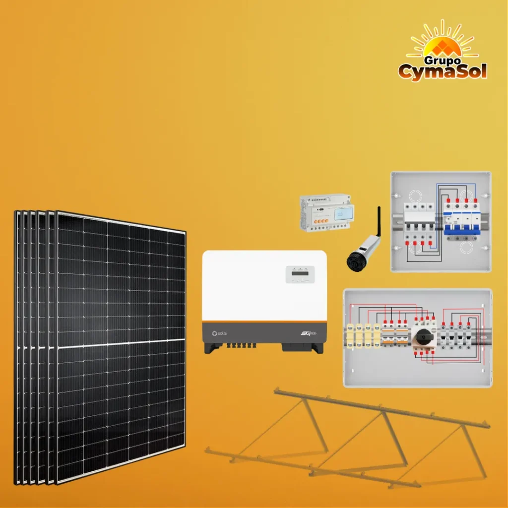 KIT SOLAR AUTOCONSUMO 30KW 400Vca TRIFÁSICO