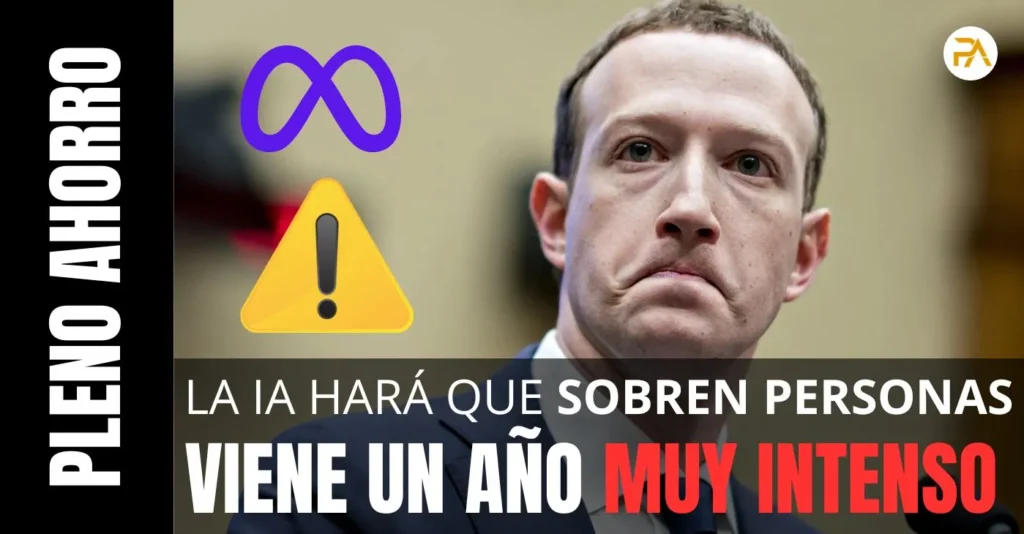 La inteligencia artificial y su impacto en el empleo según Zuckerberg.